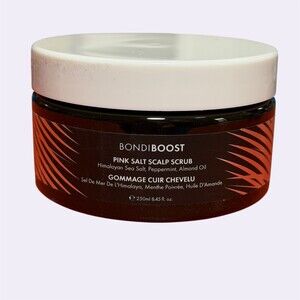 BondiBoost Pink Salt Scalp Scrub Micro-Exfoliating Peppermint 250ml